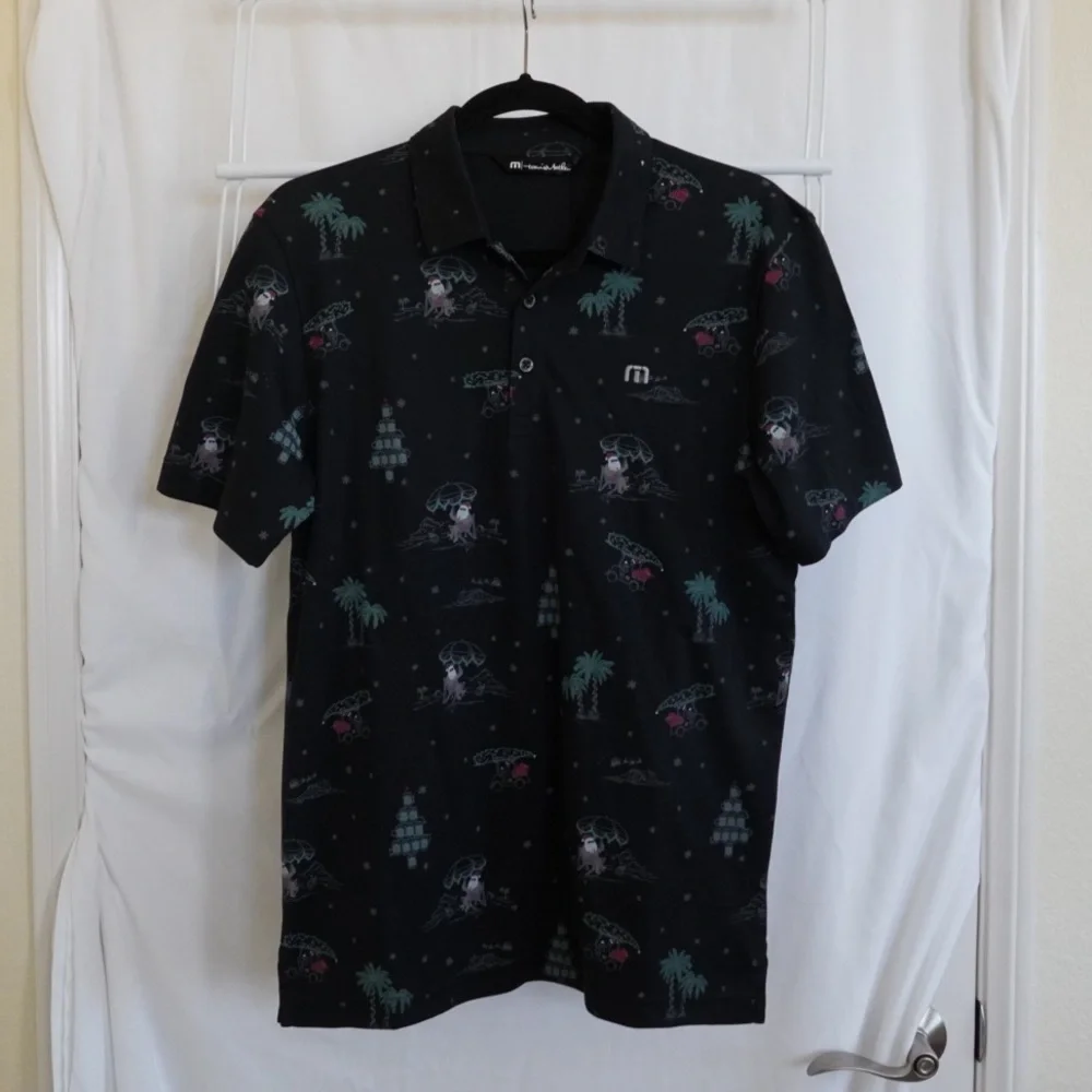NWT Travis Mathew California Christmas Polo - Picture 4 of 6